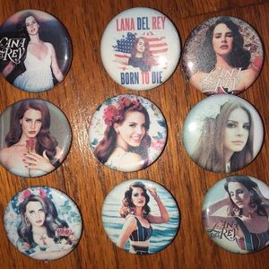 Lana Del Rey pins
